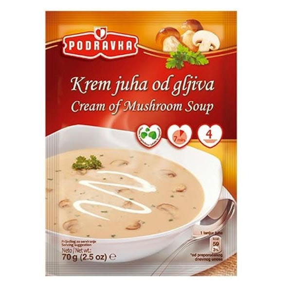 Приправа для супа-пюре из грибов – 54 г (1,9 унции)